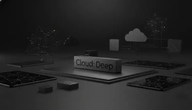 Diagram showing AI workloads running on cloud infrastructure with data flow between services and compute nodes