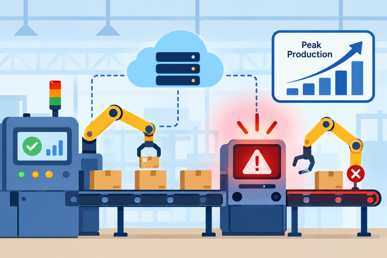 manufacturing system downtime