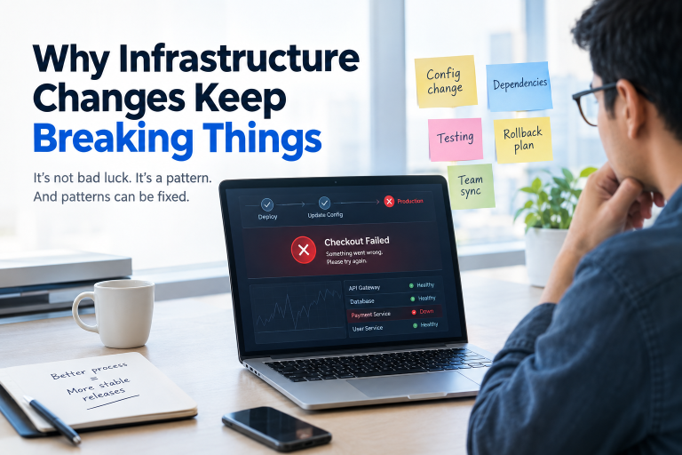 why infrastructure changes keep breaking things