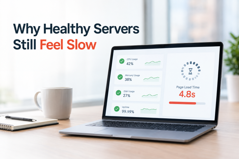 why healthy servers still feel slow